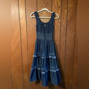 Denim dress